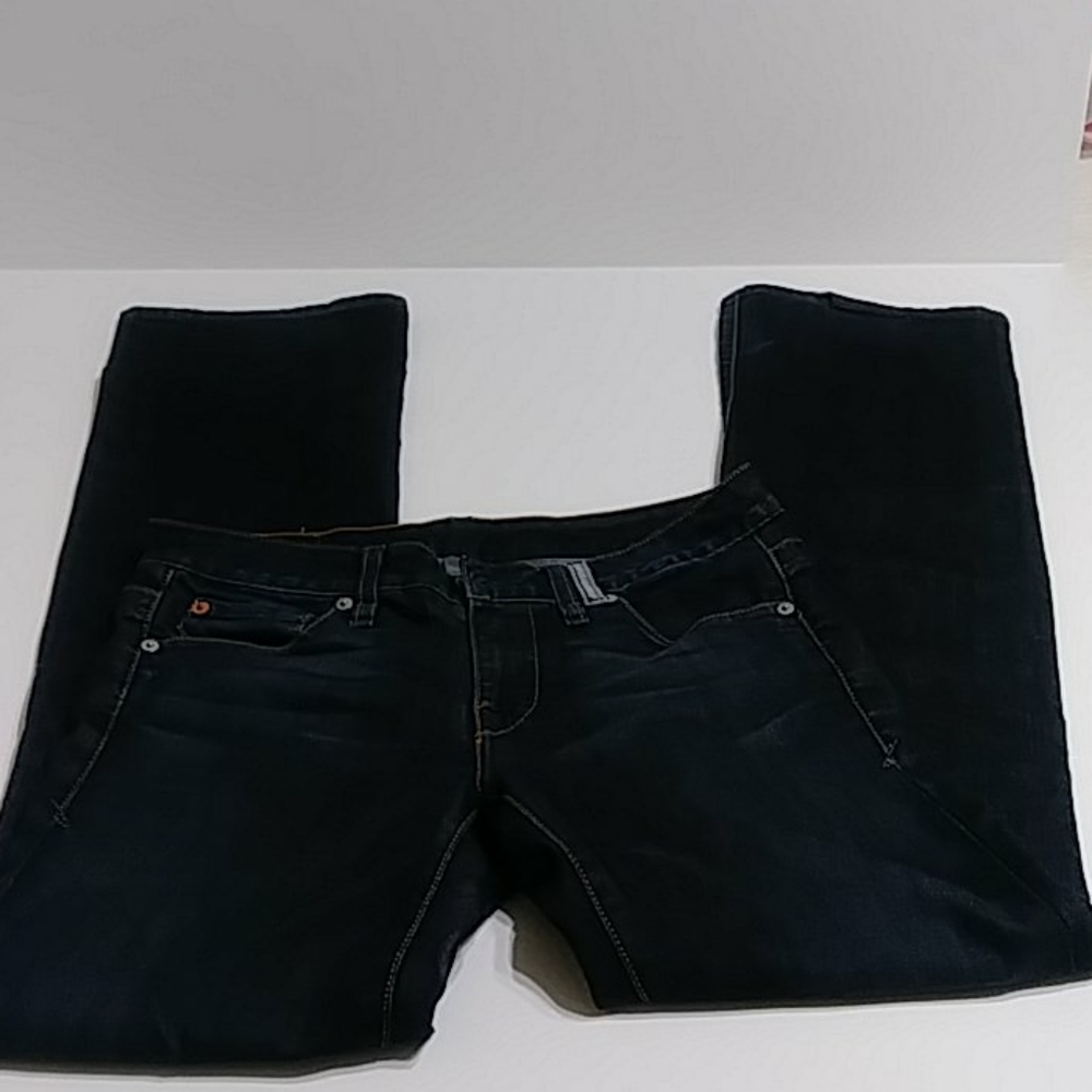 AIX  blue jeans Sz 4 Long, bootcut
